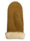 Lammfell Handschuhe Arber echtes Merinolamm für Damen und Herren, Fäustlinge, Fausthandschuhe in Premiumqualität aus spanischem Merino camel 7