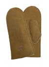 Lammfell Handschuhe Arber echtes Merinolamm für Damen und Herren, Fäustlinge, Fausthandschuhe in Premiumqualität aus spanischem Merino camel 8