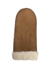 Lammfell Handschuhe Arber echtes Merinolamm für Damen und Herren, Fäustlinge, Fausthandschuhe in Premiumqualität aus spanischem Merino camel 10