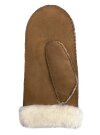 Lammfell Handschuhe Arber echtes Merinolamm für Damen und Herren, Fäustlinge, Fausthandschuhe in Premiumqualität aus spanischem Merino camel 10