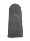 Lammfell Handschuhe Arber echtes Merinolamm für Damen und Herren, Fäustlinge, Fausthandschuhe in Premiumqualität aus spanischem Merino grau 7