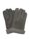 Fingerhandschuhe Hochstein echt Lammfell für Damen, Handschuhe in Premiumqualität aus Baby Curly Merinolamm handgenäht grau 8