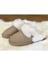 Pantoffel Slipper Hausschuhe Rohn echt Lammfell Talea beige  36